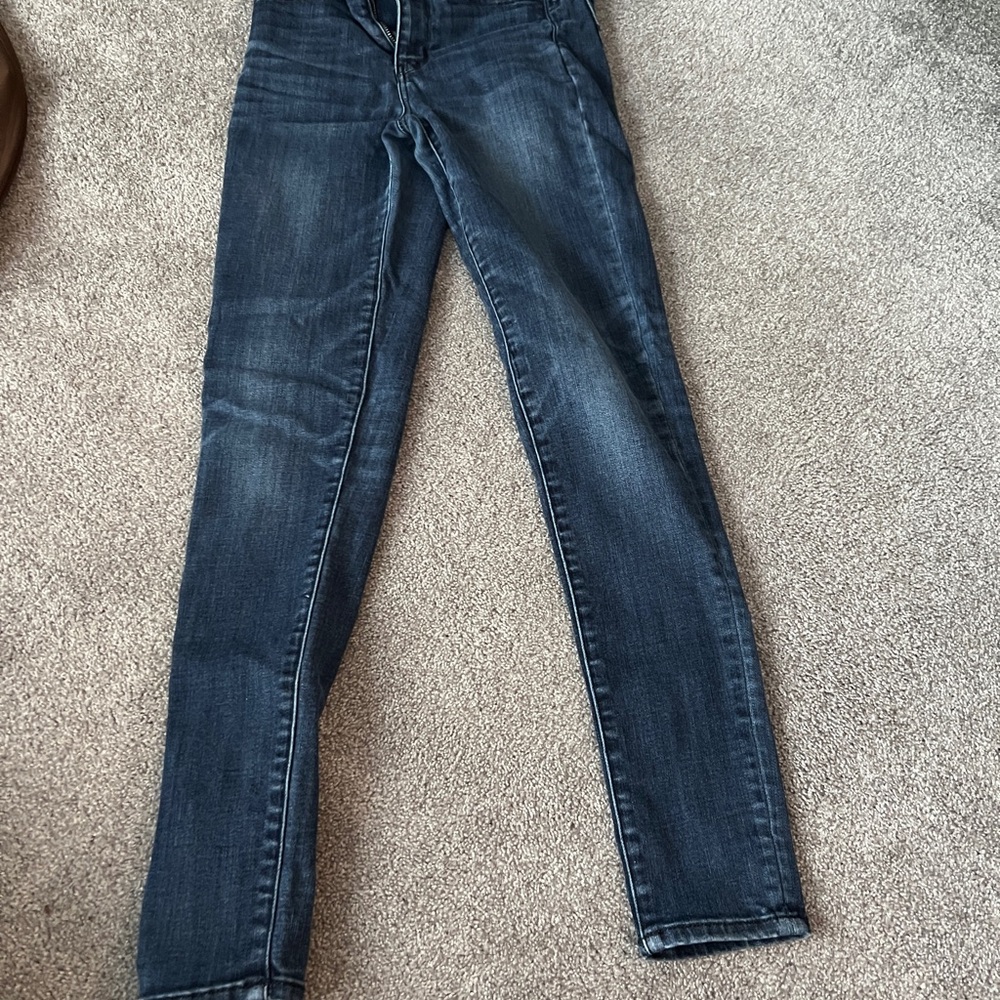 American Eagle Outfitters Women's Skinny Jeans in Dark Indigo